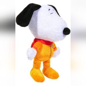 Official Peanuts Collectible Plush Orange NASA Astronaut Snoopy NWT